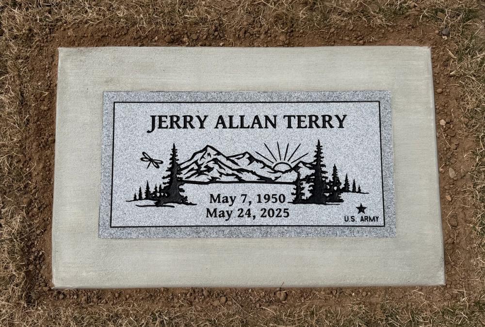 Individual Flush Mounts by Utah Headstone Design