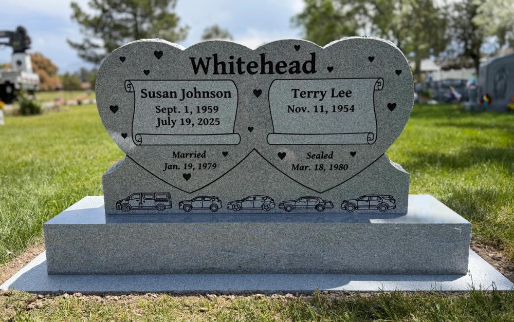 Custom Headstones by Utah Headstone Design