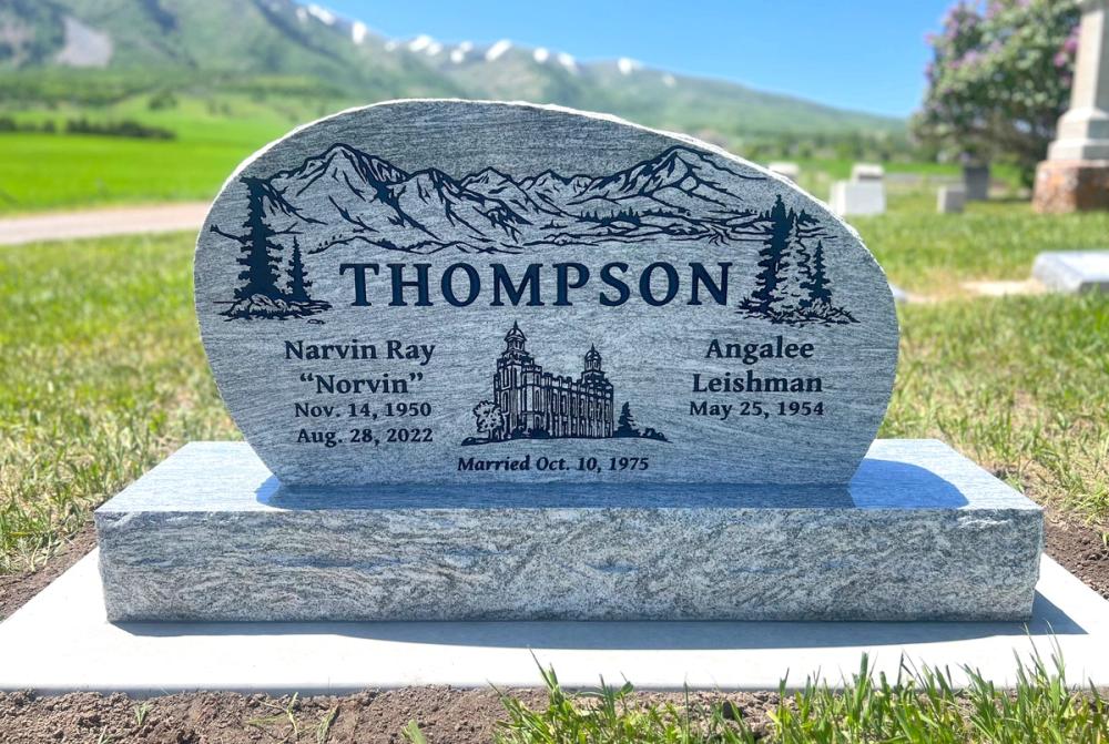 Custom Headstones by Utah Headstone Design