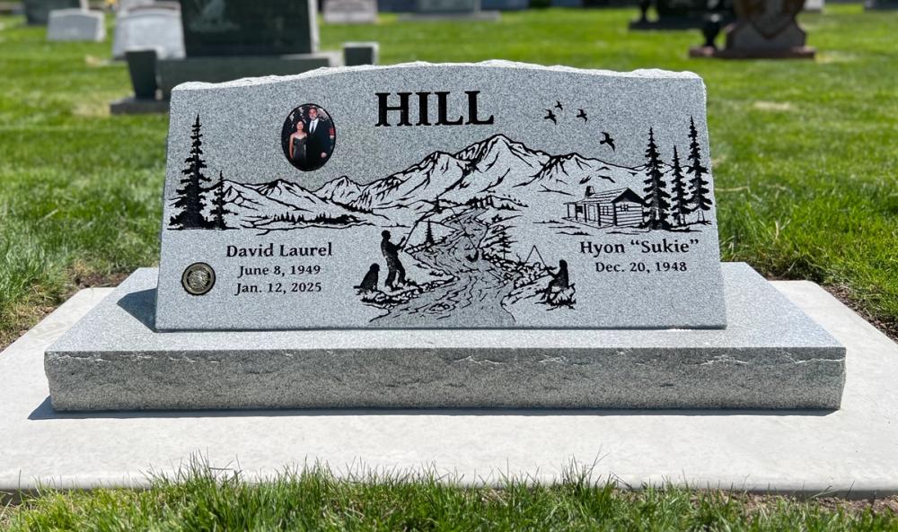 Companion Slants by Utah Headstone Design