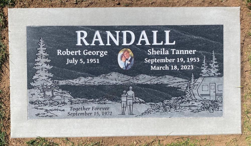 Companion Flush Mounts by Utah Headstone Design