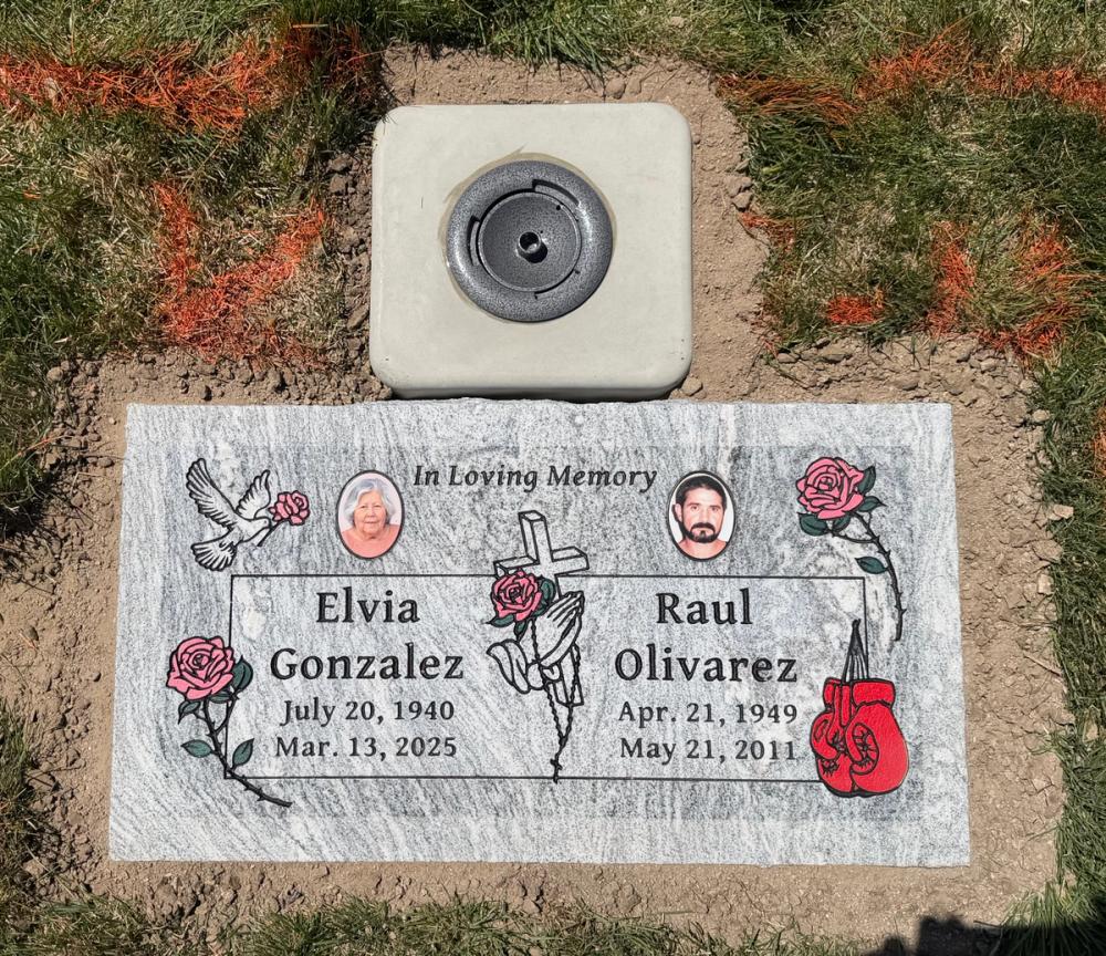 Companion Flush Mounts by Utah Headstone Design