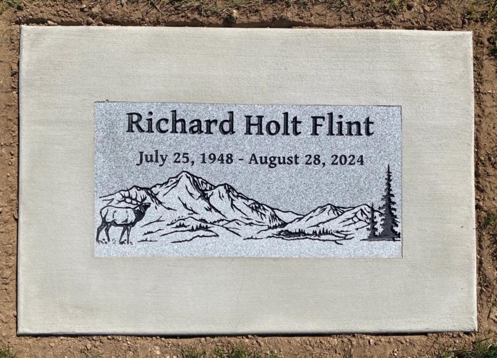 Individual Flush Mounts by Utah Headstone Design