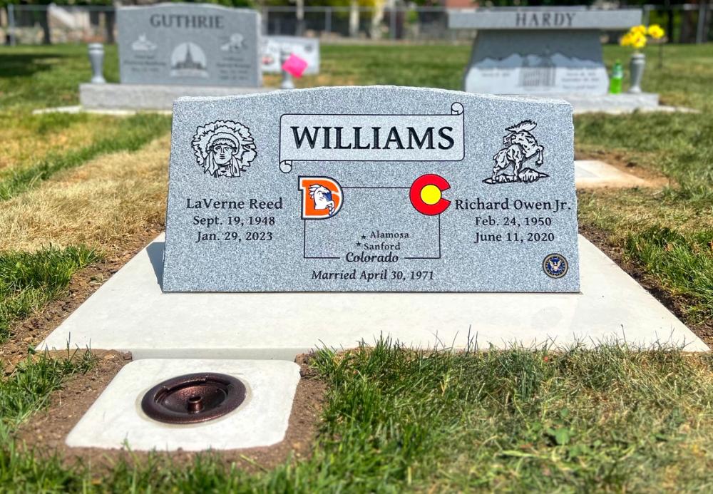 Companion Slants by Utah Headstone Design