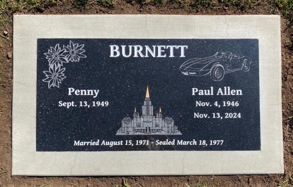 Companion Flush Mounts by Utah Headstone Design