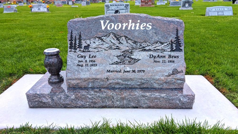 Companion Slants by Utah Headstone Design
