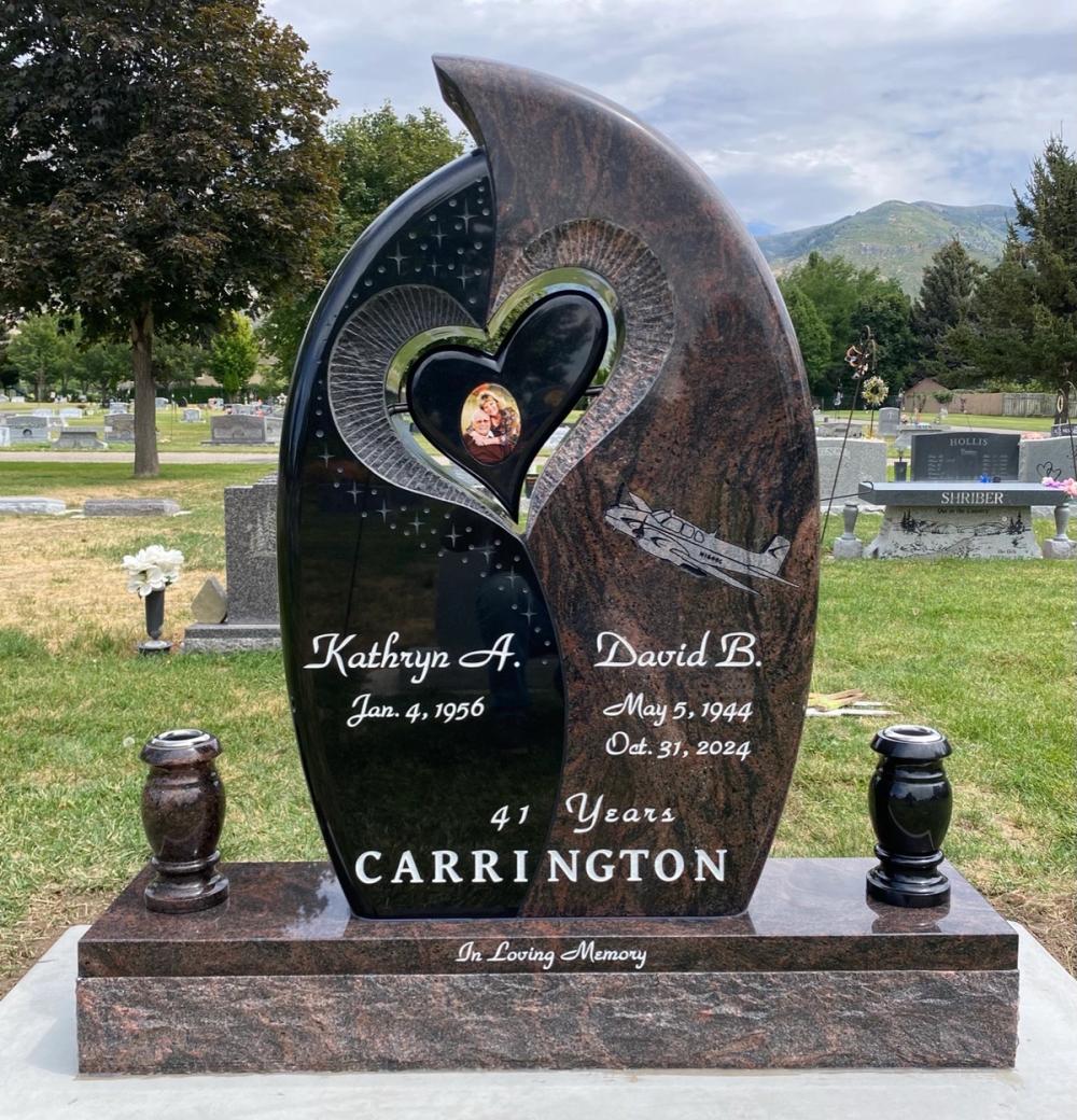 Custom Headstones by Utah Headstone Design