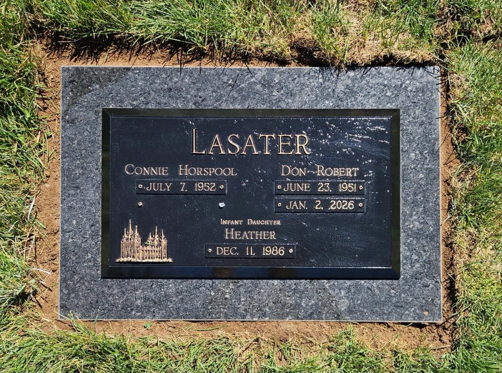 Bronze Headstones by Utah Headstone Design