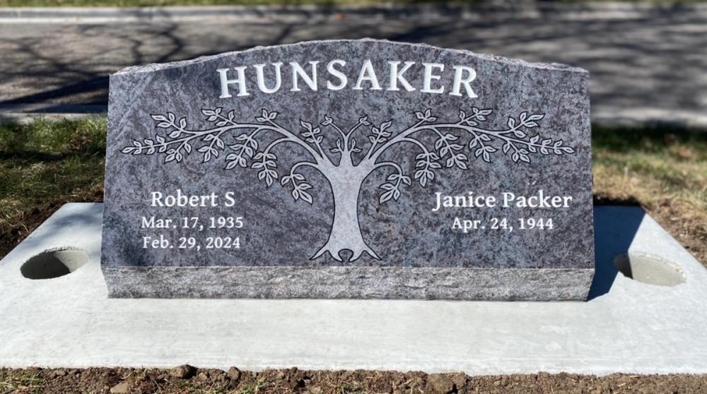 Companion Slants by Utah Headstone Design