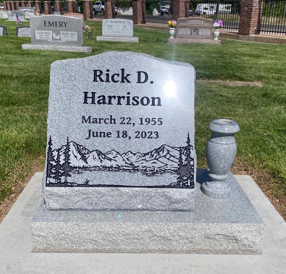 Individual Slants by Utah Headstone Design