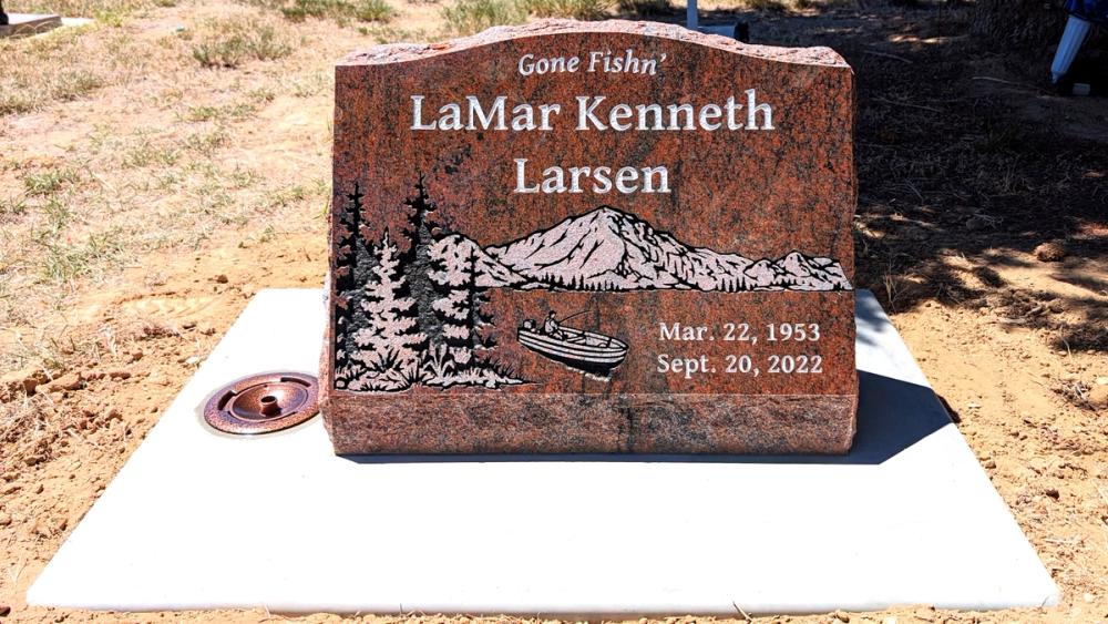 Individual Slants by Utah Headstone Design