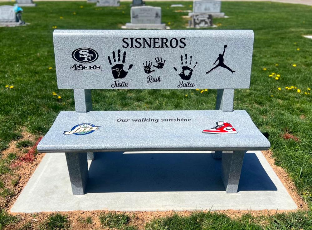 Benches by Utah Headstone Design
