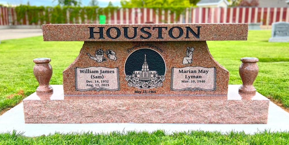 Benches by Utah Headstone Design