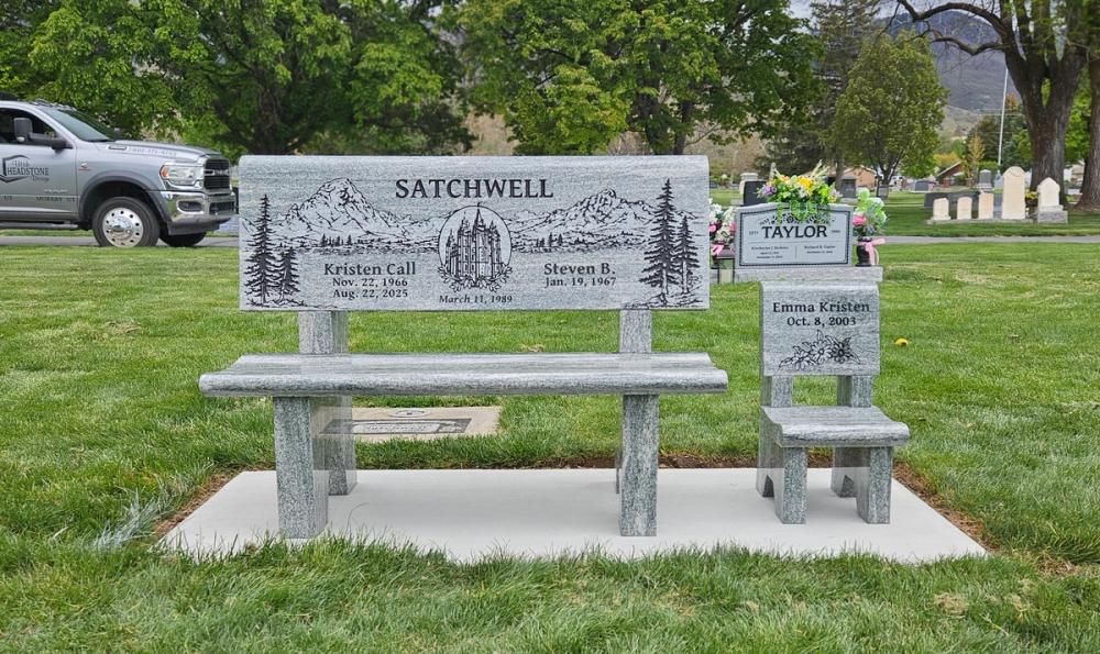 Benches by Utah Headstone Design