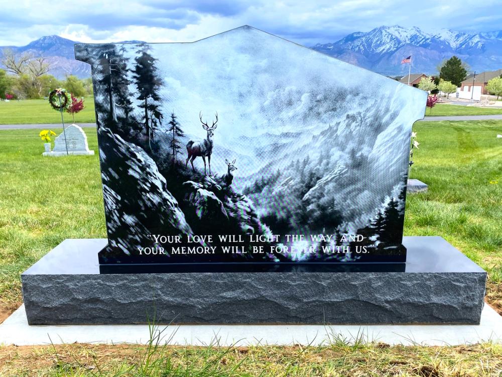Laser by Utah Headstone Design