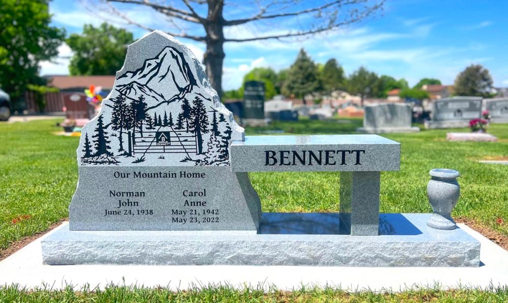 Benches by Utah Headstone Design