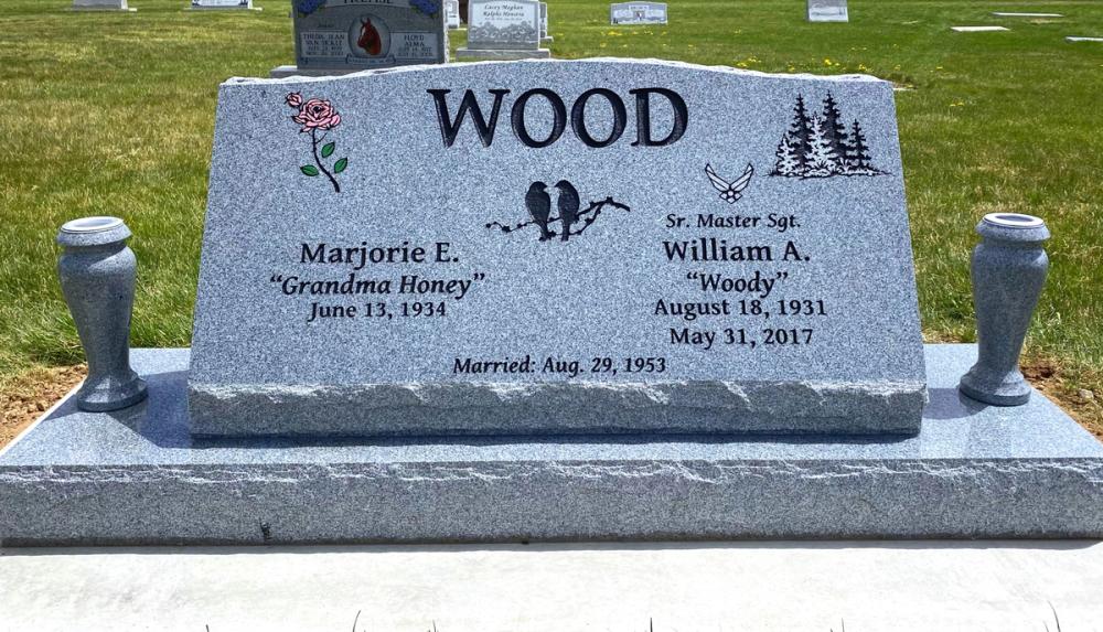 Companion Slants by Utah Headstone Design