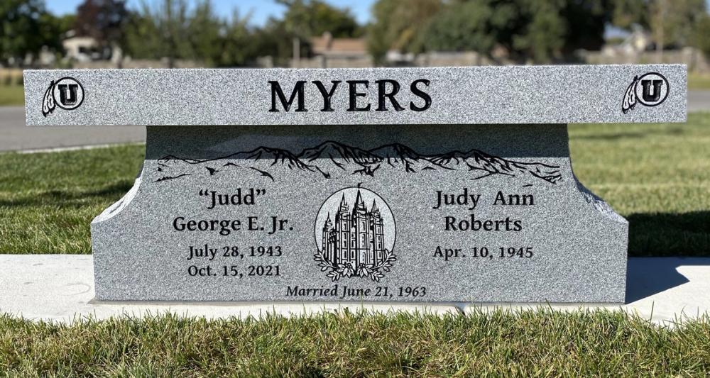 Benches by Utah Headstone Design