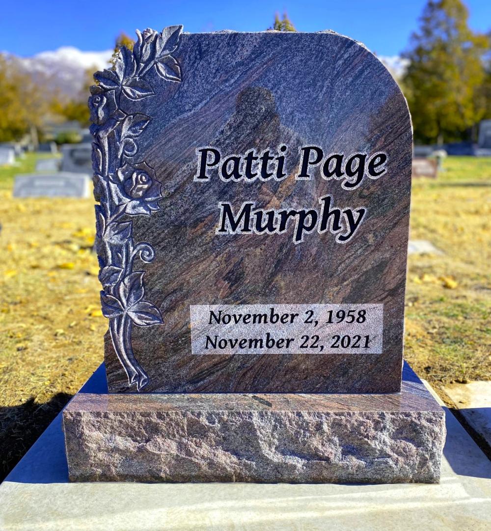 Custom Headstones by Utah Headstone Design
