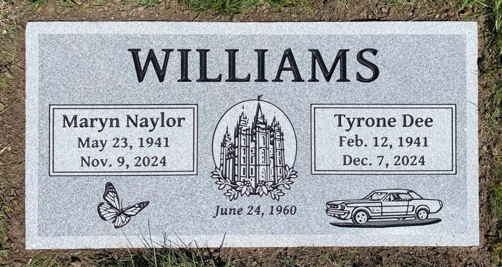 Companion Flush Mounts by Utah Headstone Design