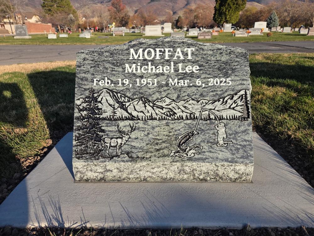 Individual Slants by Utah Headstone Design
