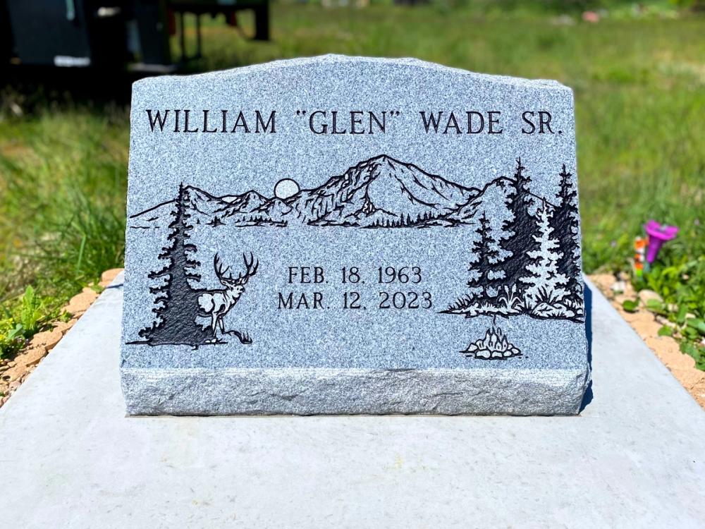 Individual Slants by Utah Headstone Design