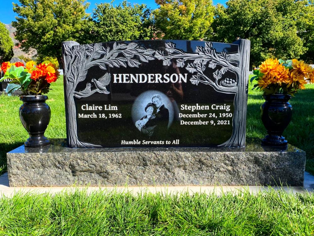 Custom Headstones by Utah Headstone Design
