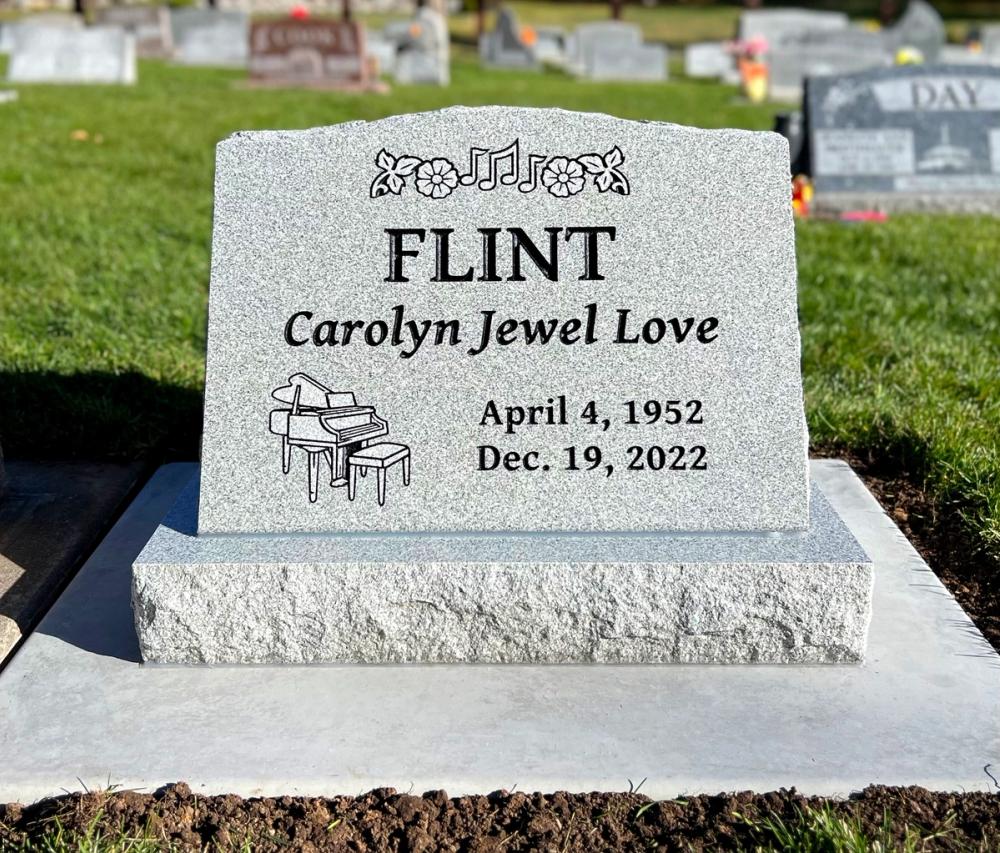 Individual Slants by Utah Headstone Design