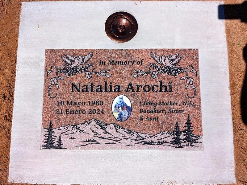 Individual Flush Mounts by Utah Headstone Design