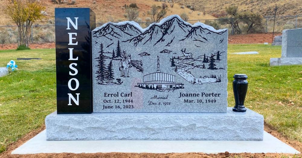 Custom Headstones by Utah Headstone Design