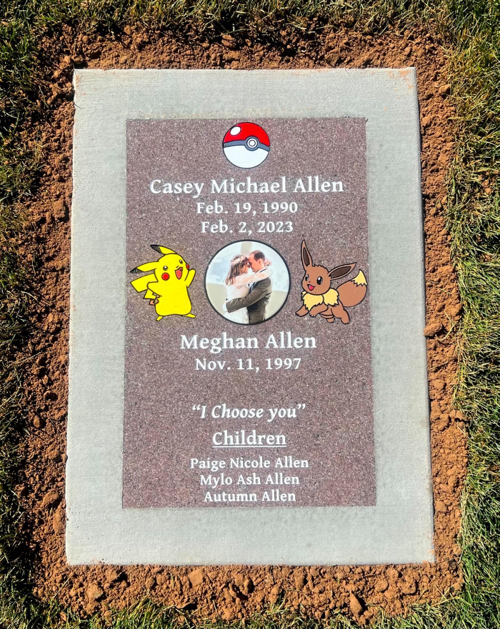 Companion Flush Mounts by Utah Headstone Design