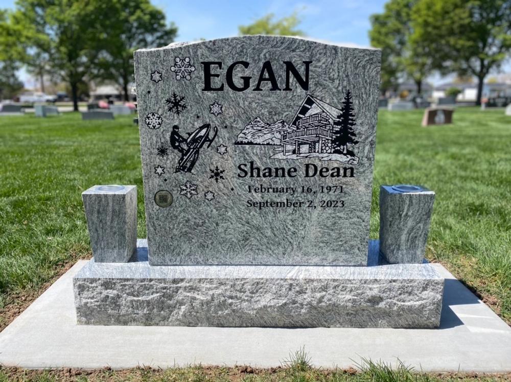 Individual Uprights by Utah Headstone Design
