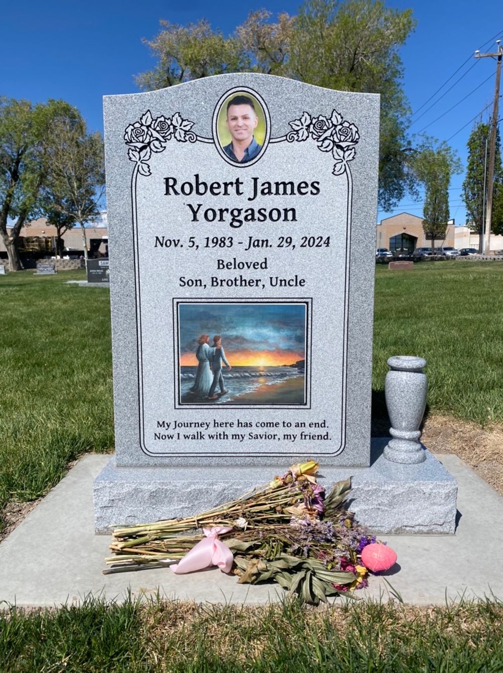 Individual Uprights by Utah Headstone Design