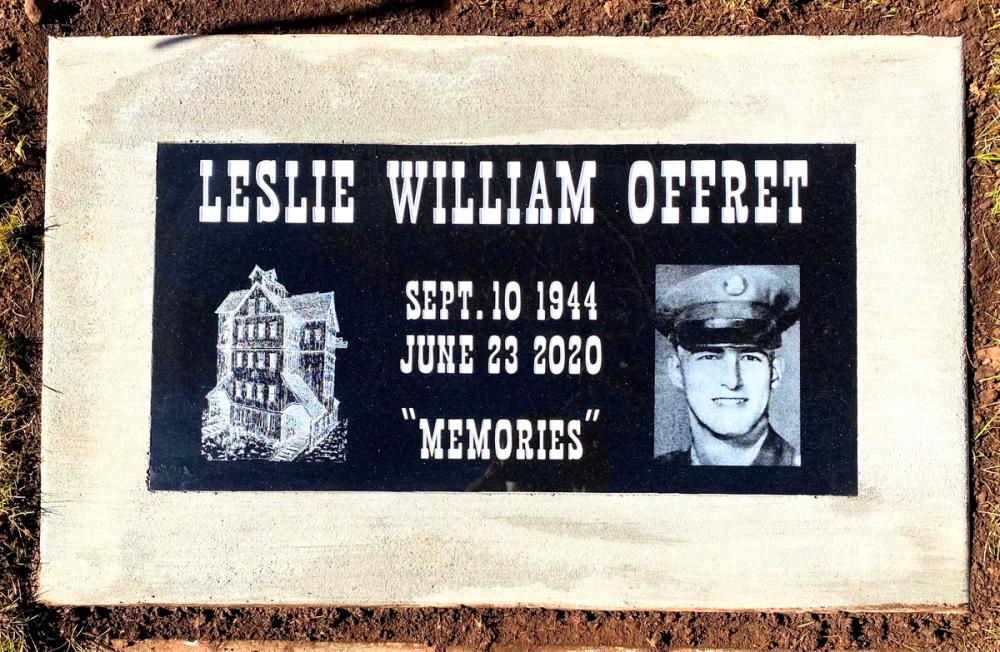 Individual Flush Mounts by Utah Headstone Design