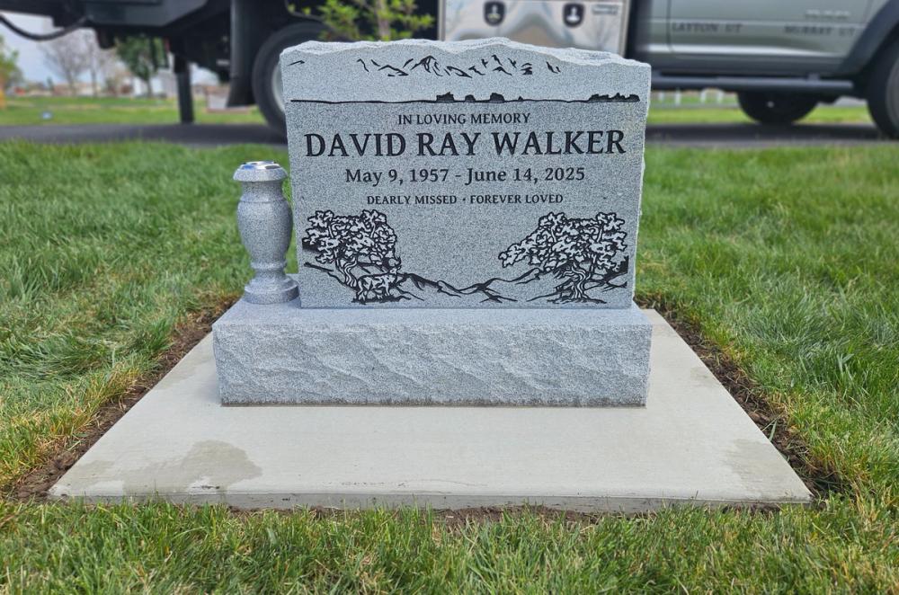 Custom Headstones by Utah Headstone Design