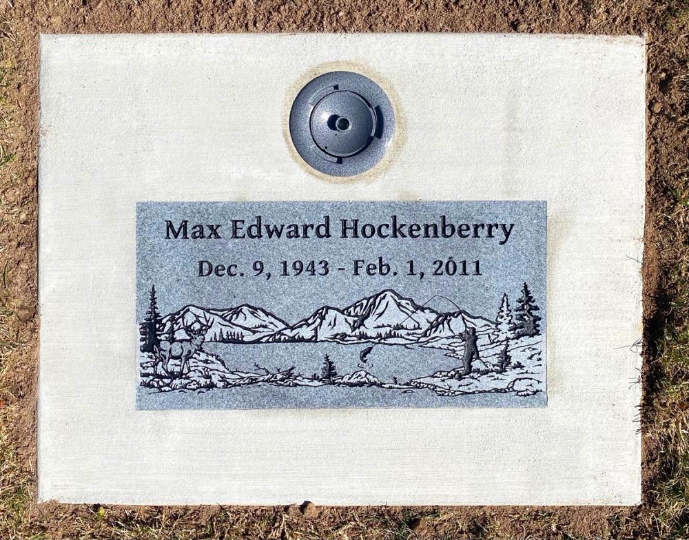 Individual Flush Mounts by Utah Headstone Design