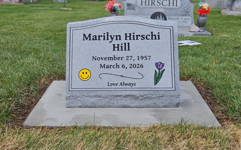 Individual Slants by Utah Headstone Design