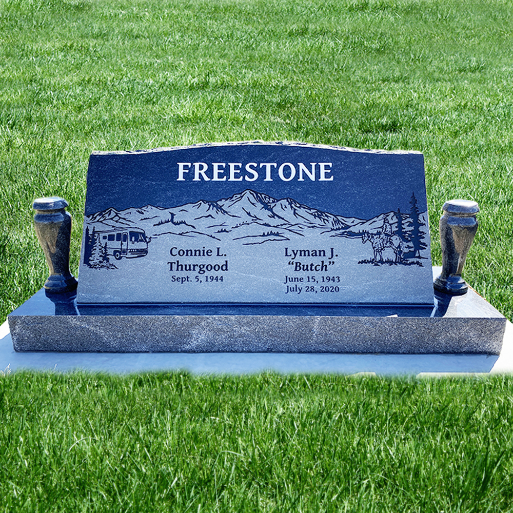 Companion Slant Headstone