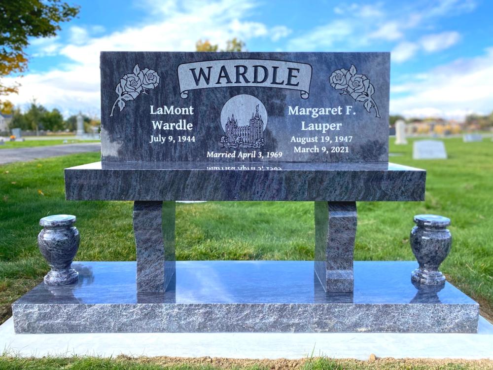 Benches by Utah Headstone Design