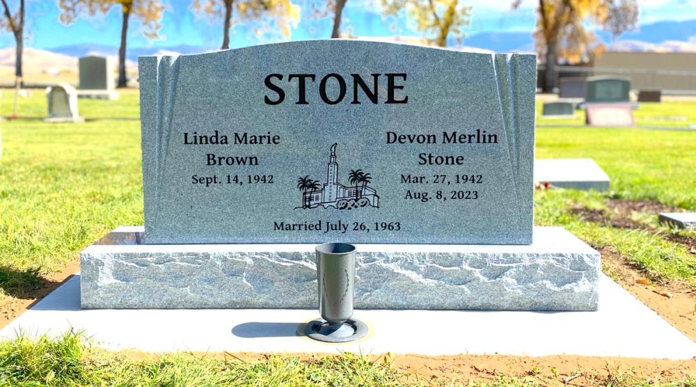 Custom Headstones by Utah Headstone Design