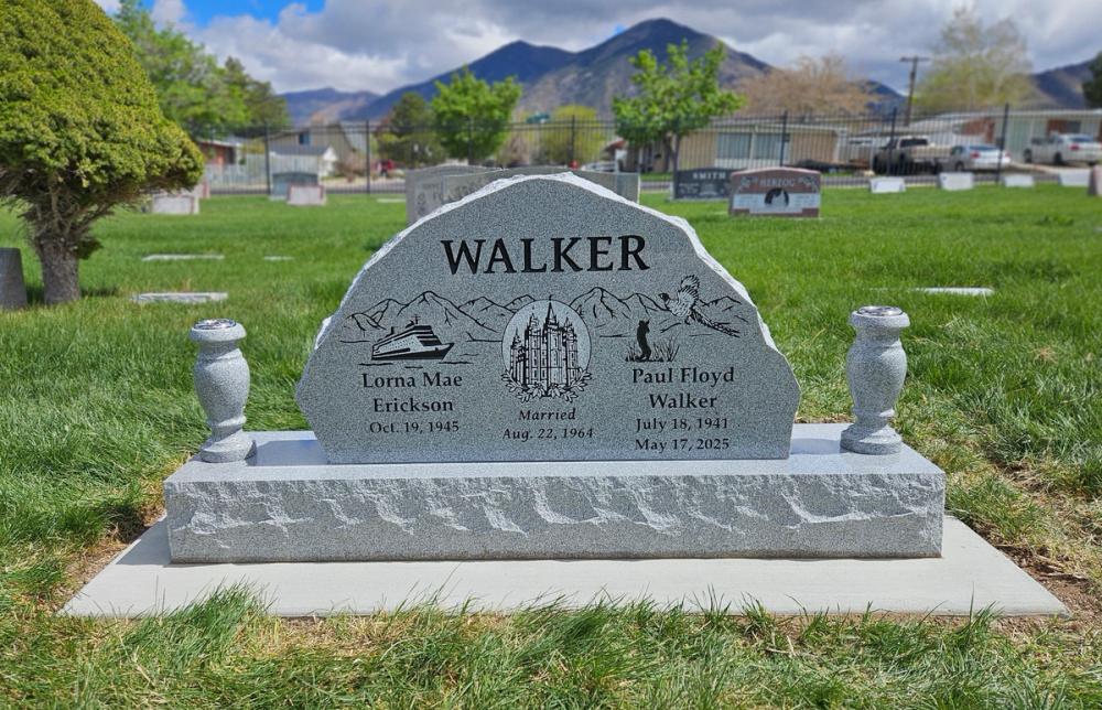 Custom Headstones by Utah Headstone Design