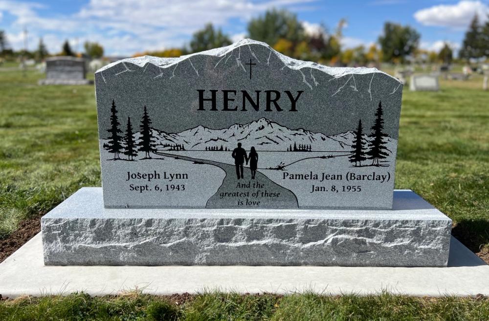 Custom Headstones by Utah Headstone Design