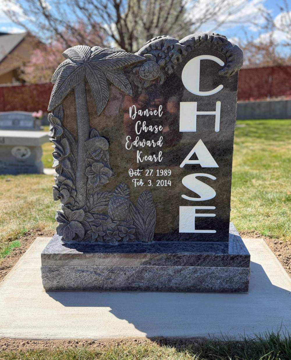 Custom Headstones by Utah Headstone Design