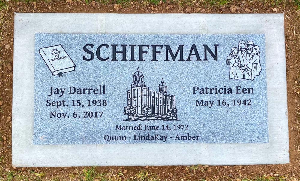 Companion Flush Mounts by Utah Headstone Design