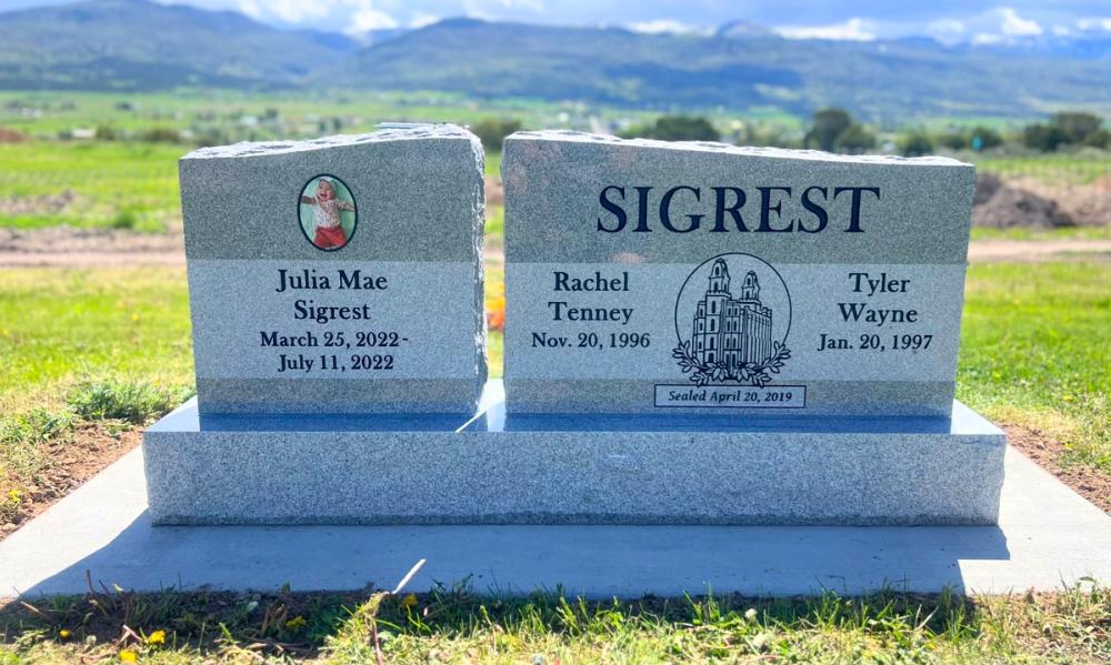 Custom Headstones by Utah Headstone Design