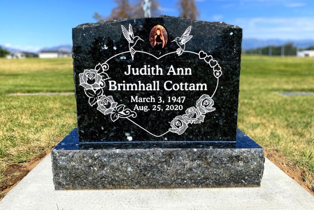 Individual Uprights by Utah Headstone Design