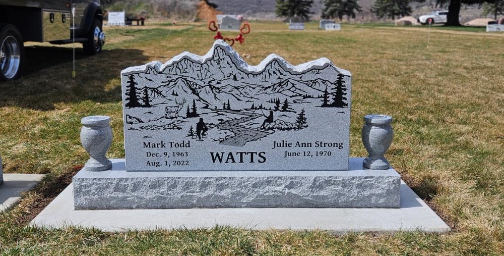 Custom Headstones by Utah Headstone Design