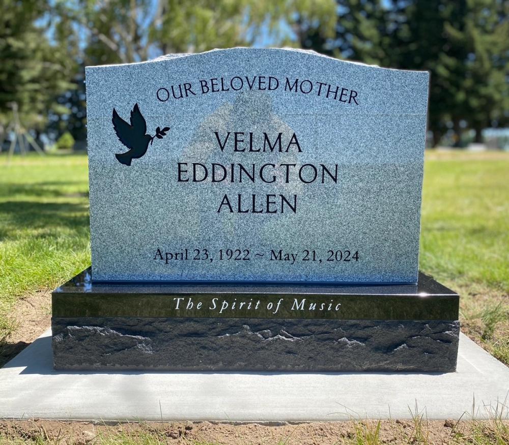 Individual Uprights by Utah Headstone Design
