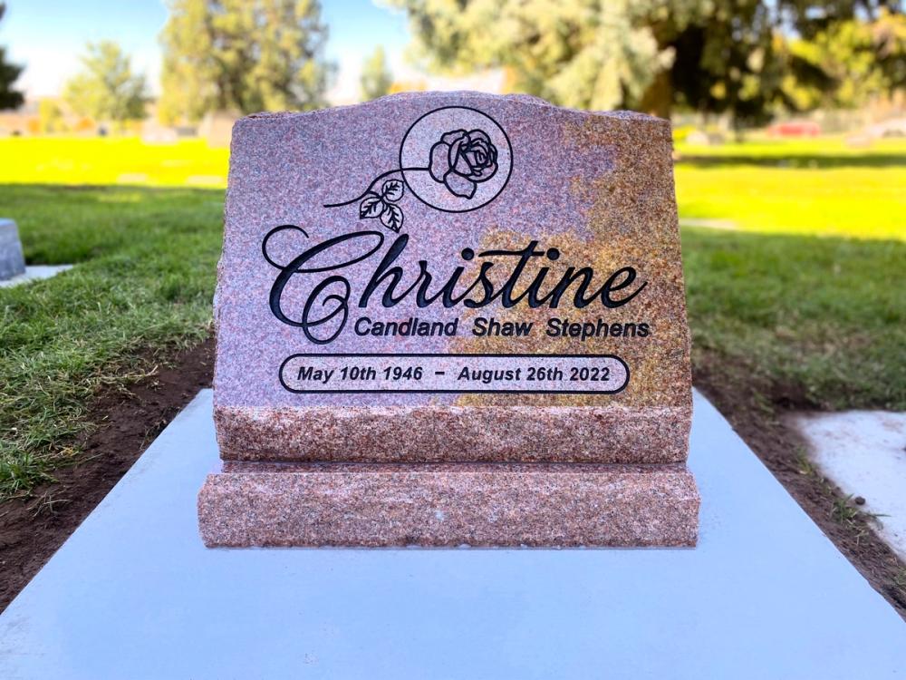 Individual Slants by Utah Headstone Design