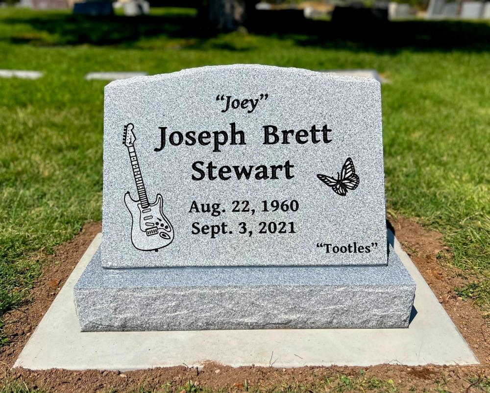 Individual Slants by Utah Headstone Design